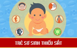 Gifographic: Trẻ sơ sinh thiếu sắt có nguy hiểm không?