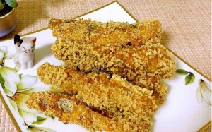 Đổi vị cho cả nhà bằng món cá đối chiên xù