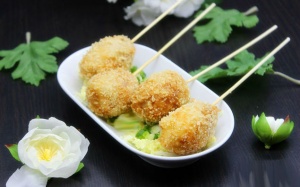 Cuối tuần vào bếp làm món khoai môn chiên giòn