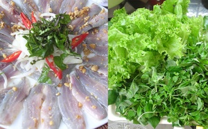 Nhiễm sán lá gan, giun lươn do ăn các món gỏi, nem chua, rau sống