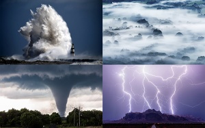 Bộ ảnh đầy ấn tượng thể hiện sức mạnh khi 'Mẹ thiên nhiên' nổi giận