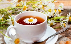Uống trà hoa cúc giúp giảm táo bón ở trẻ