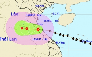 Sau bão số 10 cả nước vẫn mưa to