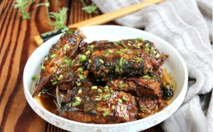 Cá thu chiên, rim mắm tỏi đậm đà thơm ngon