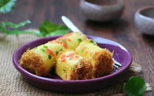 Món ăn sáng: Bánh mì cuộn ruốc đơn giản mà ngon