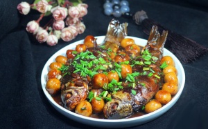 Món cá chép sốt bột nếp, thơm ngon cho bữa tối