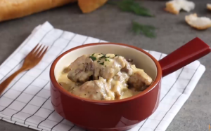 Cuối tuần làm gà sốt phô mai béo ngậy chiêu đãi cả nhà