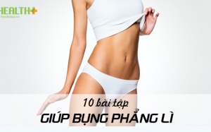 Gifographic: 10 bài tập giúp bụng phẳng lì cho các nàng lười tập gym