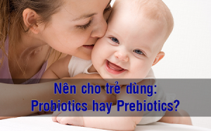Nên cho trẻ dùng probiotics hay prebiotics?