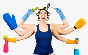 Tại sao làm việc nhà có thể khiến bạn bị ốm?