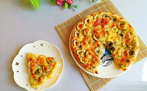 Cuối tuần rảnh rỗi làm ngay pizza chuối vừa ngon vừa đẹp mắt
