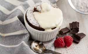Bánh soufflé chocolate nướng phồng - ngay cả tên cũng đủ quyến rũ người sành ăn