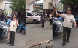 Bệnh viện Bạch Mai đình chỉ công tác tổ bảo vệ chặn xe cứu thương vào đón bệnh nhân