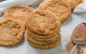 Cuối tuần cùng bé yêu làm bánh Cookie Snickerdoodle thơm ngon