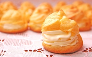Công thức làm bánh su kem nhân custard béo thơm