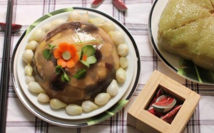 Thịt ngan nấu đông, chuẩn vị cho ngày Tết