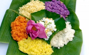 Cách nấu xôi ngũ sắc dẻo thơm, đẹp mắt cho ngày Tết