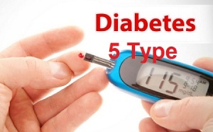 Có tới 5 type đái tháo đường khác nhau?