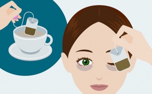 Dùng loại trà túi lọc nào khi mắt sưng, thâm, đau hay khô?