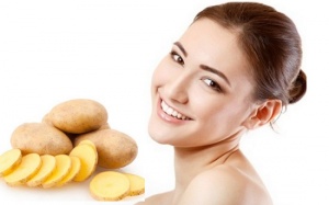 Chăm sóc da mặt đơn giản với khoai tây