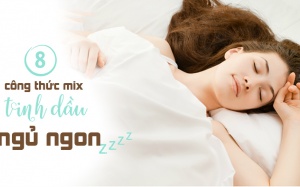 8 công thức mix tinh dầu giúp bạn ngủ ngon hơn