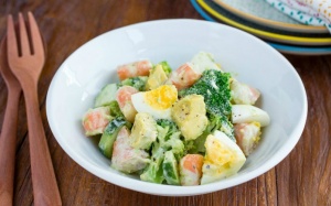 Công thức làm món salad tôm kiểu Nhật: Đơn giản mà giàu dinh dưỡng