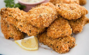 Cá hồi nướng giòn - Món ngon cho bé yêu