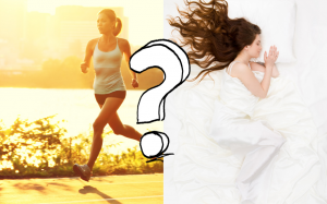 Ngủ và tập thể duc: Việc gì quan trọng hơn?