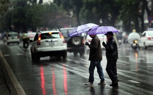 Mưa ở miền Bắc bao giờ kết thúc?