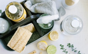 Tự làm các chất tẩy rửa không độc hại, an toàn, tự nhiên