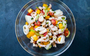 Salad hải sản - tươi mát ngày Hè 