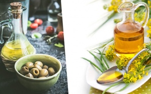 Dầu hạt cải và dầu olive, loại nào tốt hơn cho sức khỏe?