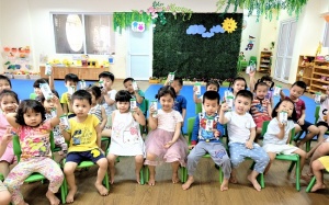 Lợi ích kép của Chương trình Sữa học đường Hà Nội