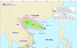 Áp thấp nhiệt đới có khả năng mạnh lên thành bão