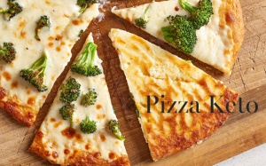 Không cần khéo tay cũng có thể làm pizza sốt phô mai tỏi Keto ngon lành