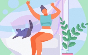 Gifographic: 4 bài tập giãn cơ giúp bạn ngủ ngon, ngủ sâu tới tận sáng