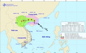 Bão số 3 gây mưa to đến rất to ở Bắc Bộ và Bắc Trung Bộ