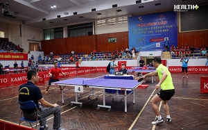 Sôi nổi ngày Khai mạc Giải Bóng bàn Cúp Hội Nhà báo Việt Nam lần thứ XIII - năm 2019