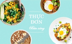 Thực đơn bữa sáng giàu protein cho người muốn giảm cân
