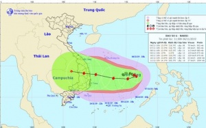 Thời tiết ngày 7/11: Nam Trung Bộ chuẩn bị đón bão số 6