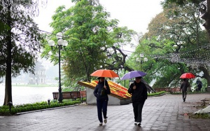 Dự báo thời tiết ngày 13/2: Hà Nội mưa phùn, đêm và sáng trời rét