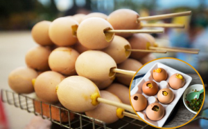 Thơm ngậy món trứng gà nướng kiểu Campuchia đổi vị ngày se lạnh