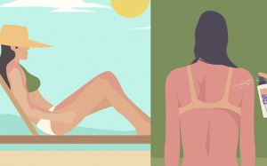 Những cách tự nhiên làm dịu vết cháy nắng, trầy xước da