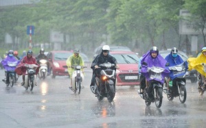 Dự báo thời tiết đêm 25/5 và ngày 26/5: Bắc bộ mưa rào và dông về đêm và sáng