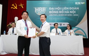 Tưng bừng lễ ra mắt Liên đoàn Bóng rổ Hà Nội