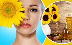 Da trắng hồng, sạch mụn nhờ dầu hoa hướng dương