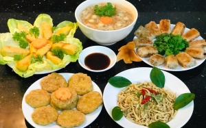 Tối nay ăn gì: Cuối tuần đổi vị với cơm chay 5 món