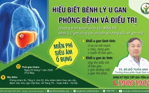 Bệnh viện Hữu Nghị Việt Đức khám và tầm soát miễn phí ung thư gan?