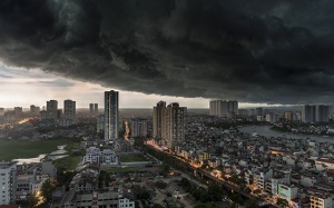 Dự báo thời tiết: Mưa dông trên khu vực nội thành Hà Nội