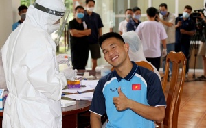 U22 Việt Nam nghiêm túc kiểm tra y tế ngày hội quân